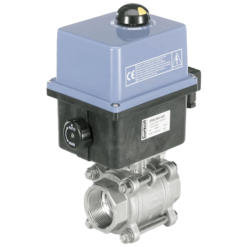 Burkert Electric Rotary Actuator, 8804 Stainless Steel